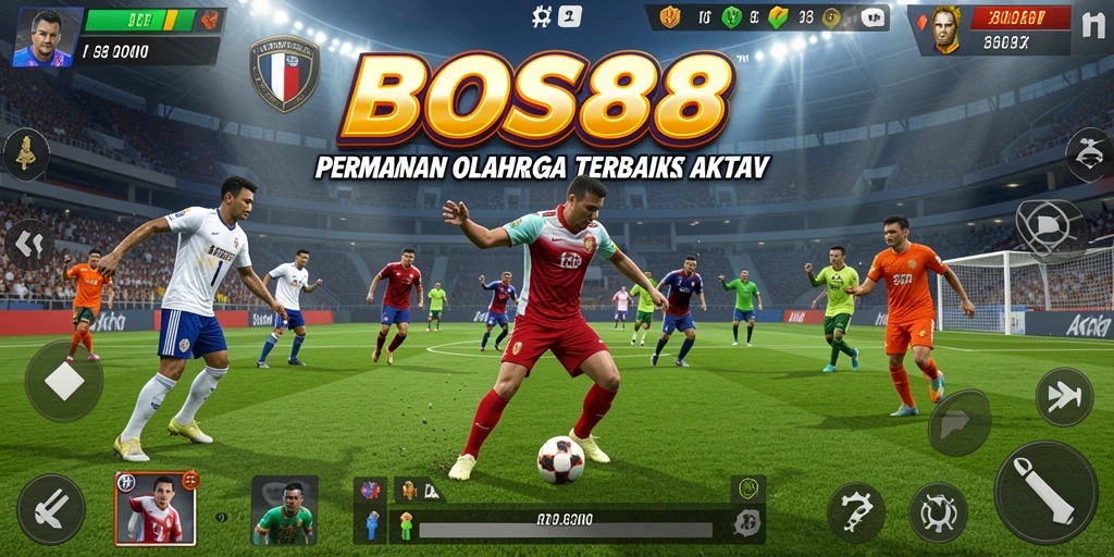 Screenshot gameplay BOS88 menunjukkan momen pertandingan yang menegangkan dan interaktif.