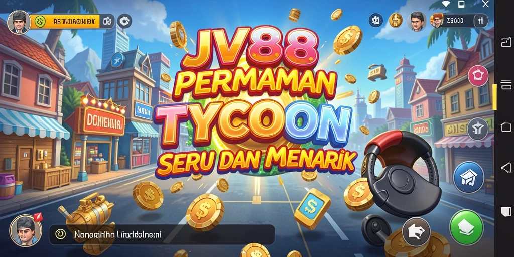Screenshot menunjukkan gameplay dinamis dan menarik dari JV88 yang penuh strategi.