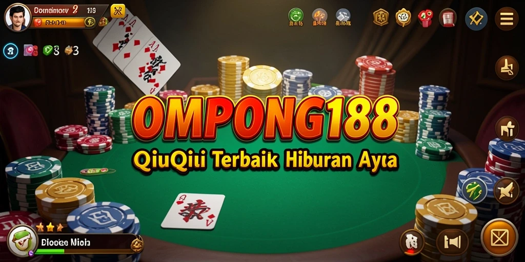 Screenshot gameplay QiuQiu yang seru di OMPONG188.