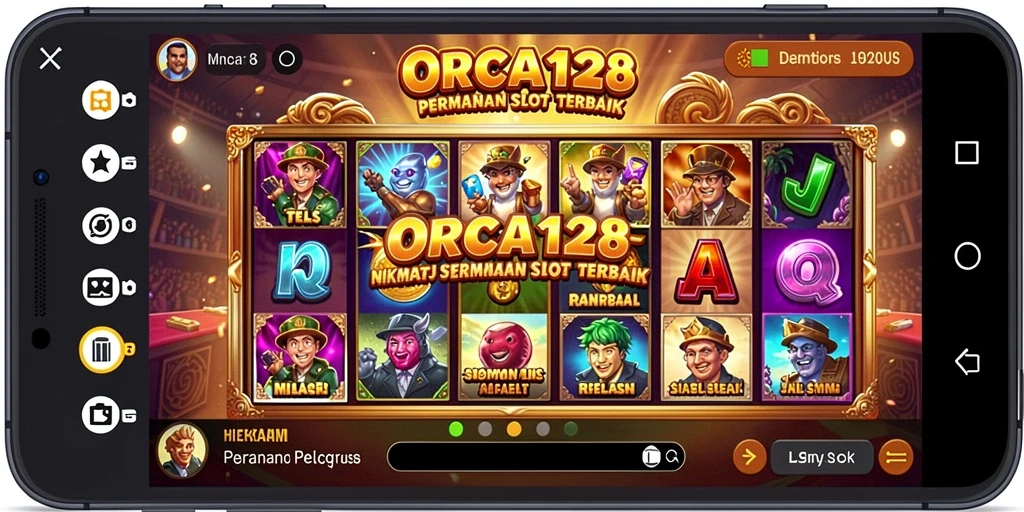 Tampilan menarik dari gameplay Slot di ORCA128.