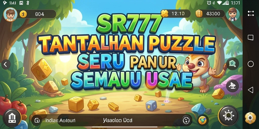 Tampilan gameplay seru di SR777 dengan berbagai tingkat kesulitan Puzzle.