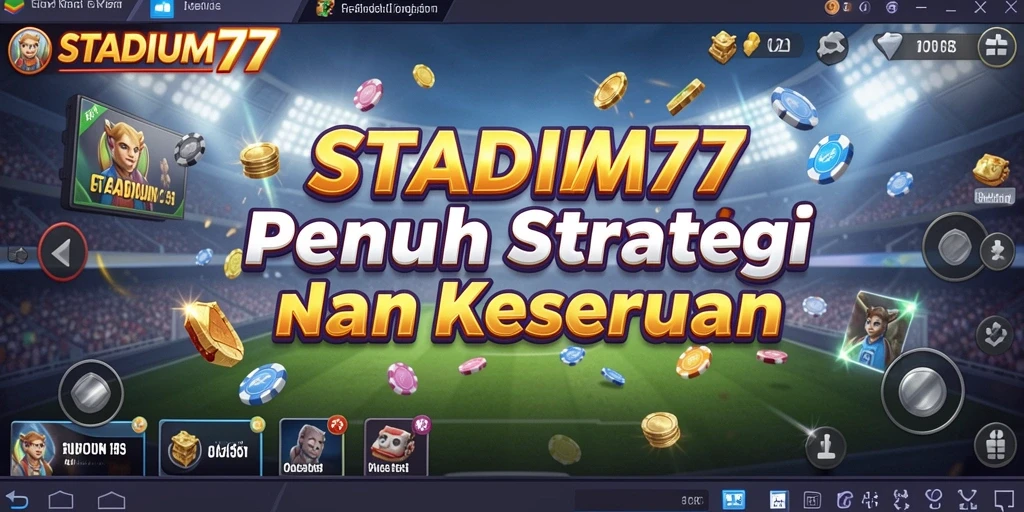 Tampilan gameplay STADIUM77 yang menenangkan dan menarik.