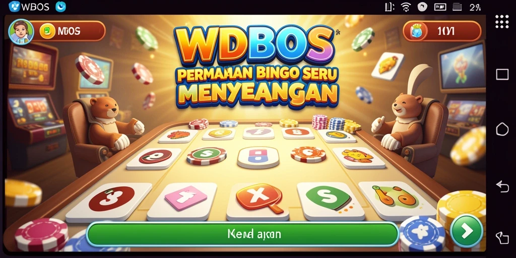 Screenshot dari gameplay seru dalam WDBOS Bingo.