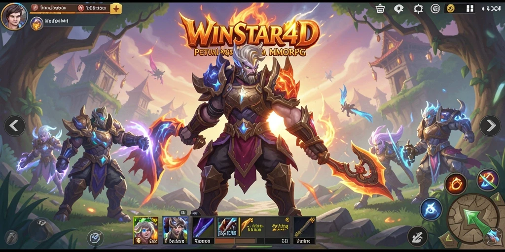 Gambaran mendalam gameplay seru di dunia <strong>WINSTAR4D</strong> yang penuh petualangan.